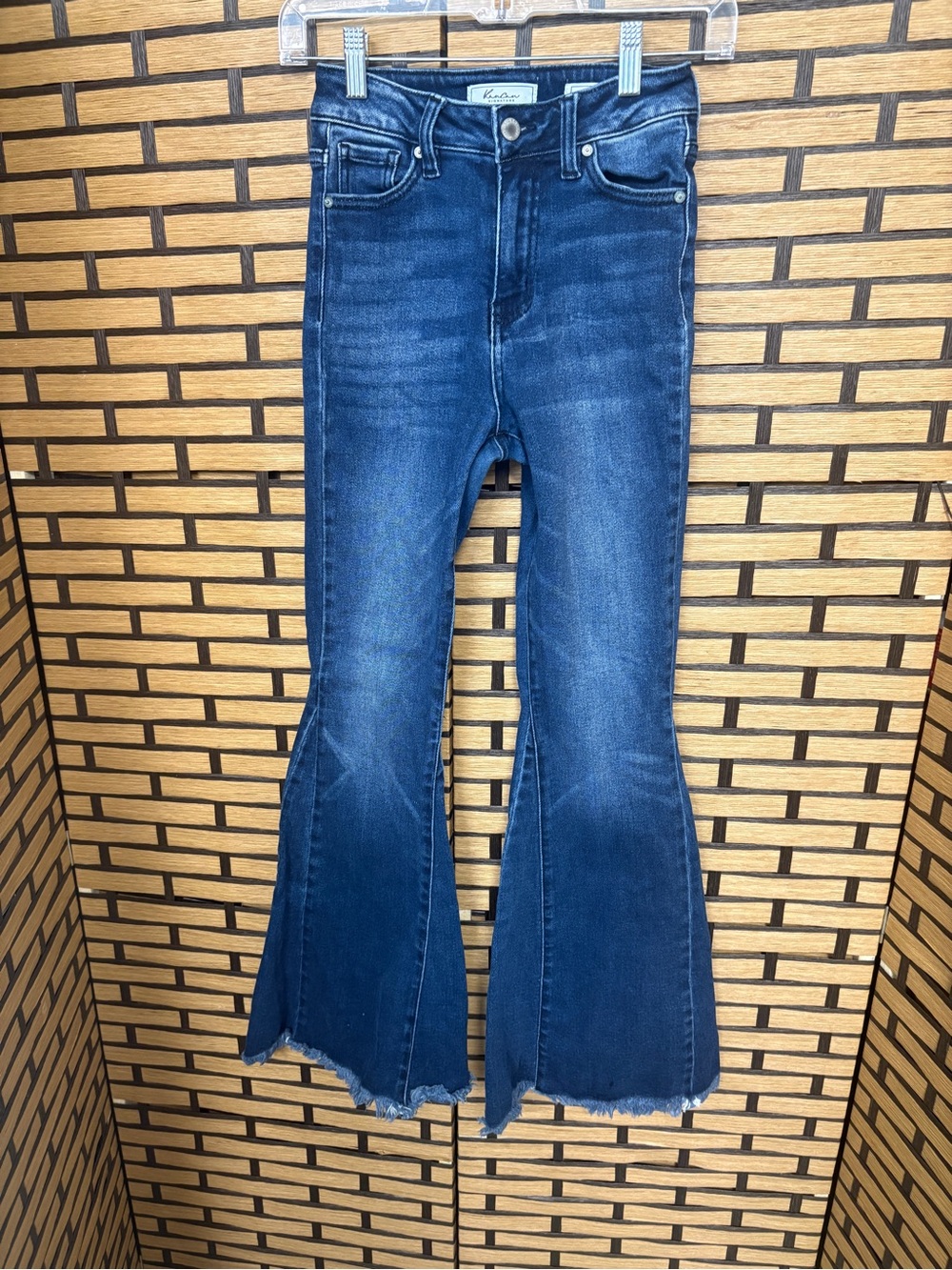 KanCan ultra high rise super flare jeans size 23